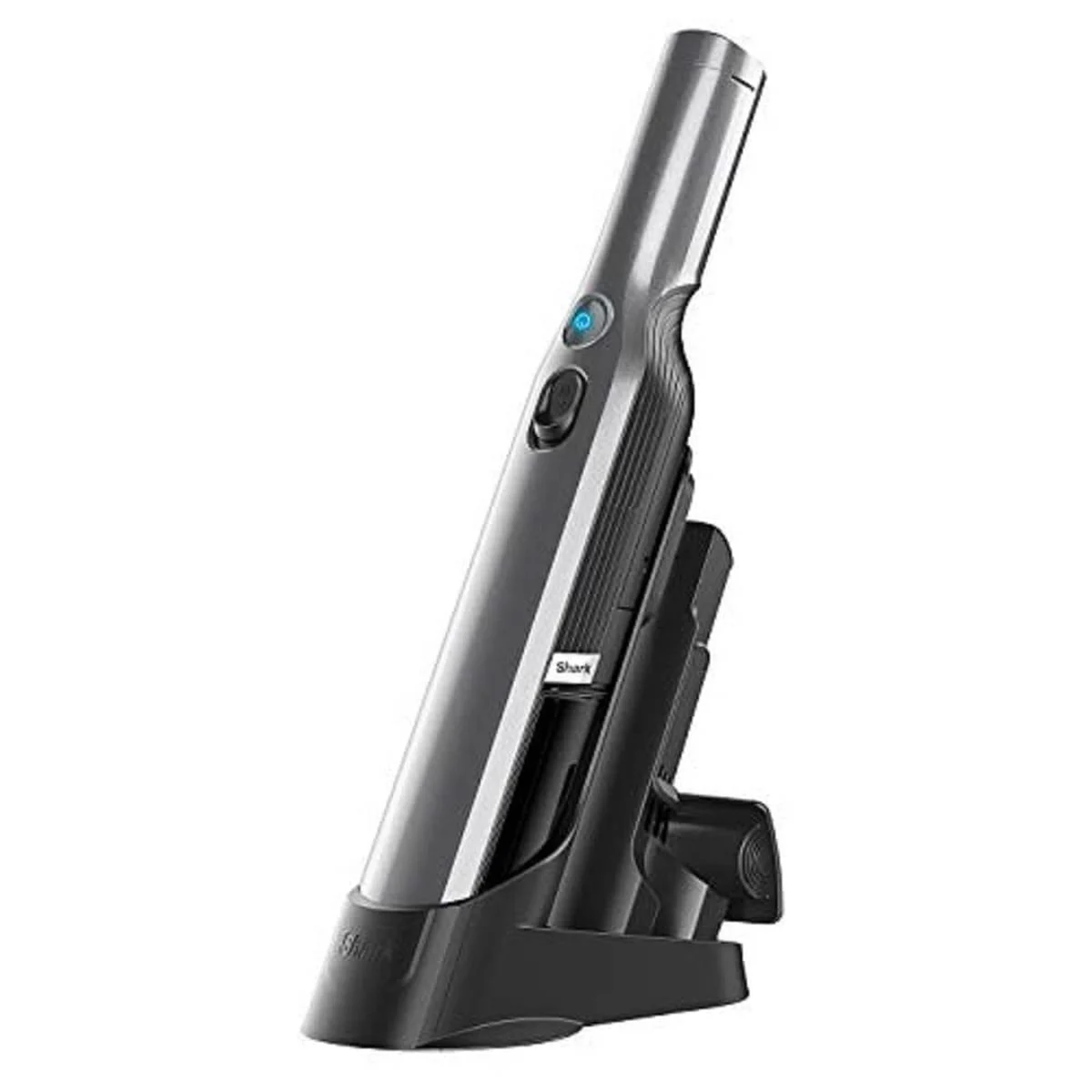 L’aspirateur à main Shark WandVac sur sa base