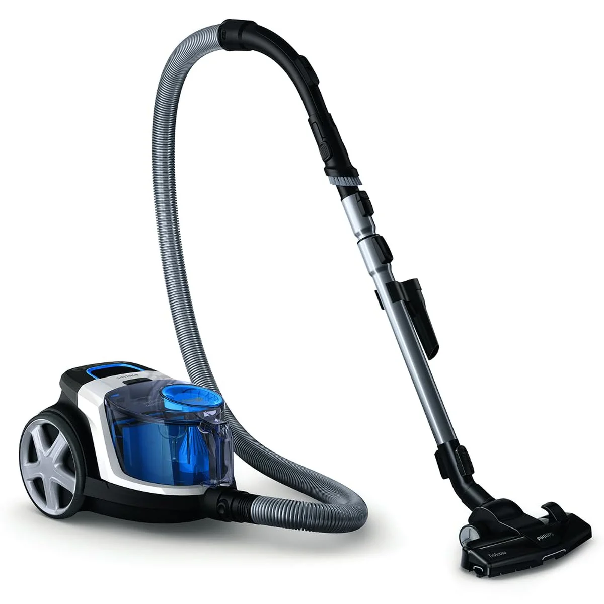 Le Philips PowerPro Compact vu de côté