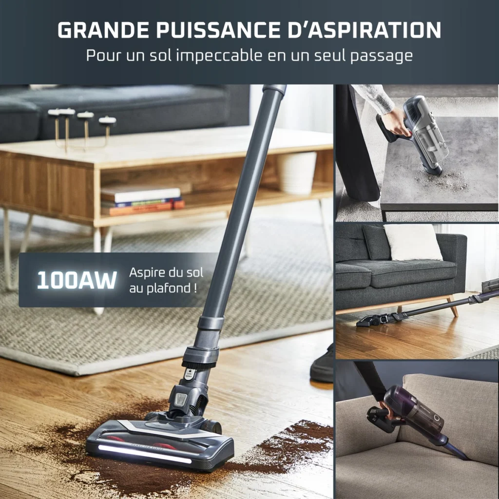Le Rowenta X-Pert 6.60 aspire du sol au plafond