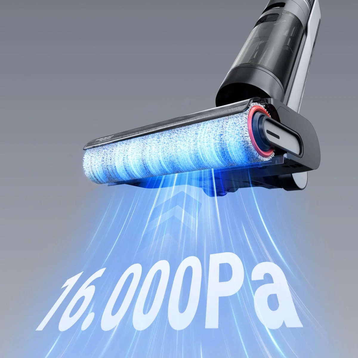 La brosse du Dreame H12 Pro Ultra et son aspiration de 16 000 Pa